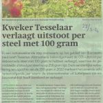 bedrijven 27 03 24 kwekerij tesselaar verlaagt uitstoot per steel met gr.