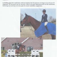 sport 1 04 anouk huizinga wint op meerder springrubrieken sport 1 04 anouk huizinga wint op meerder springrubrieken