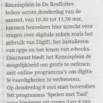 algemeen 30 04 biblitheek brengt kennisplein naar luttelgeest algemeen 30 04 biblitheek brengt kennisplein naar luttelgeest
