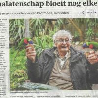 bedrijven 15 10 thomas maarssen  grondlegger van pantropica  overleden1