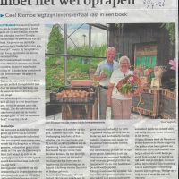 algemeen 22 07 cees klompe legt zijn verhaal vast in boek