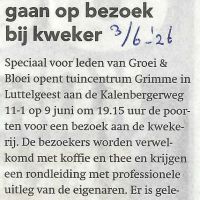 bedrijven 3 06 leden groei en bloei op bezoek bij tuincentrum grimme