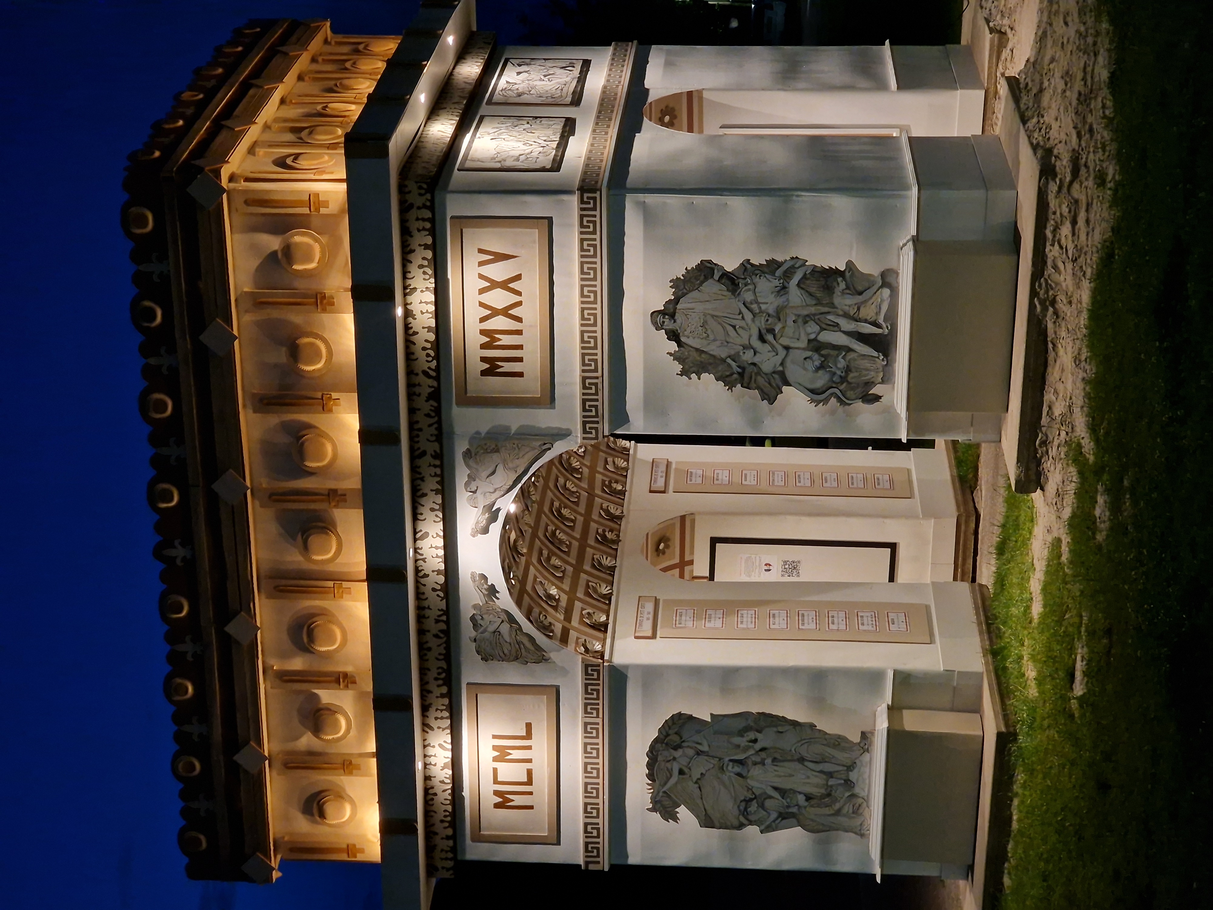 Arc de tromphe in het donker 2
